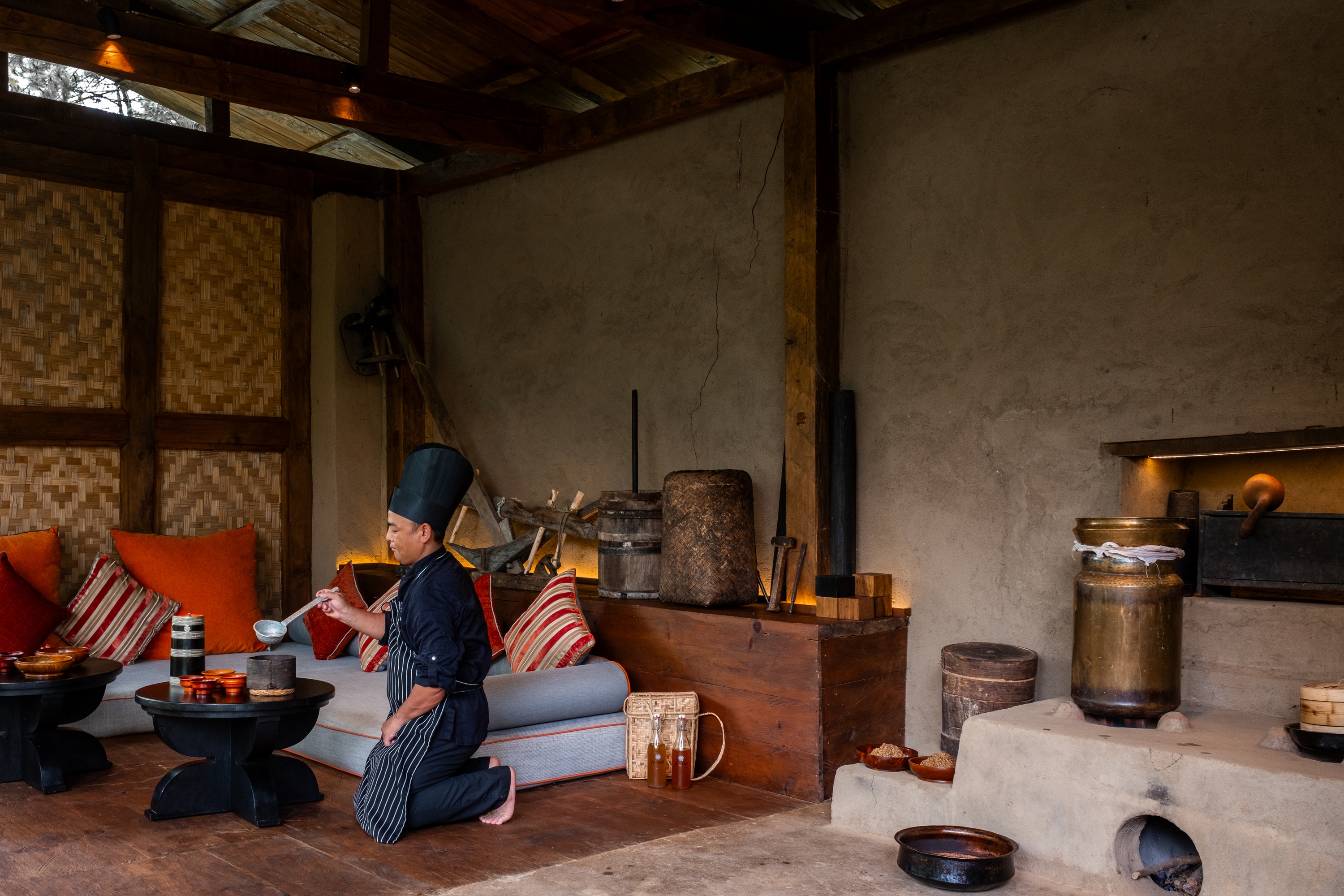 Traditional wellness consultation at Pemako Punakha